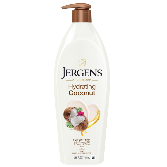 Jergens Oil-Infused Hydrating Coconut Moisturiser 496mL