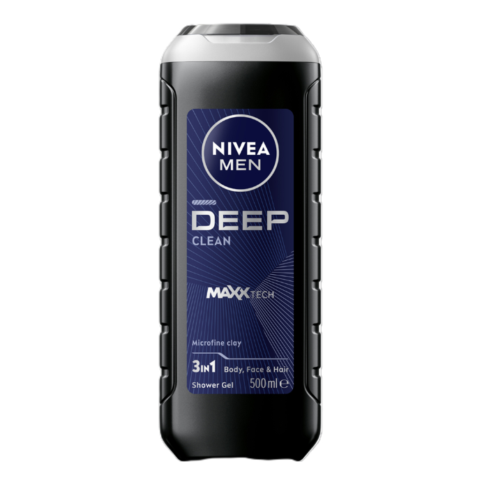 NIVEA MEN Deep Clean Shower Gel 500mL