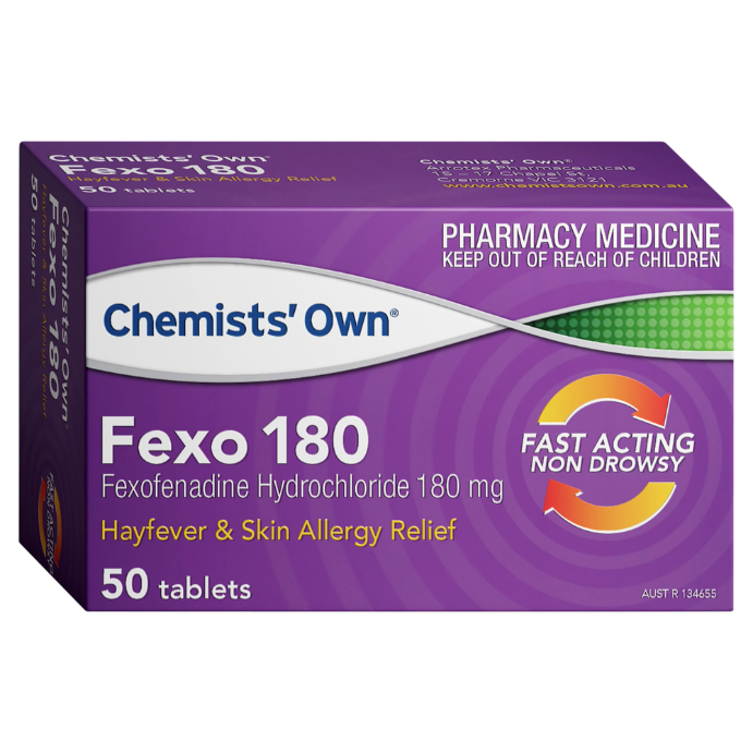 Chemists' Own Fexo 180mg 50 Tablets