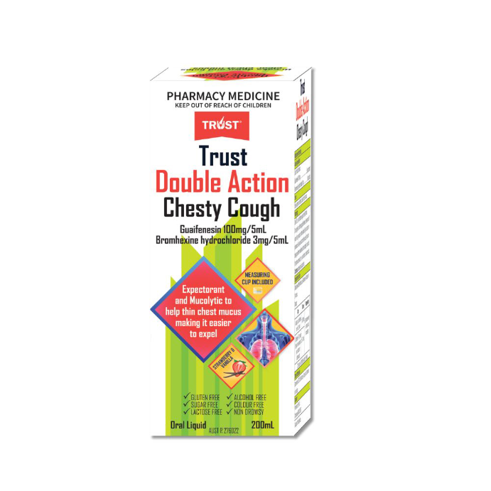 Trust Double Action Chest Cough 200mL