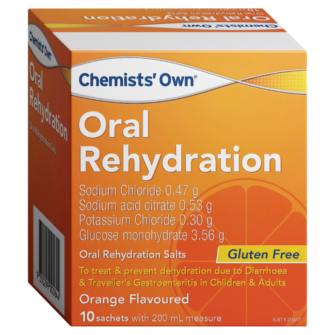Chemists' Own Oral Rehydration Salts 4.9g 10 Sachet