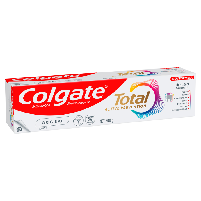 Colgate Total Active Prevention+ Toothpaste Original 200g