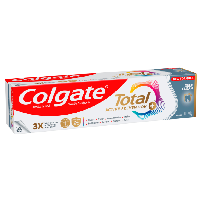 Colgate Total Active Prevention+ Toothpaste Deep Clean 200g