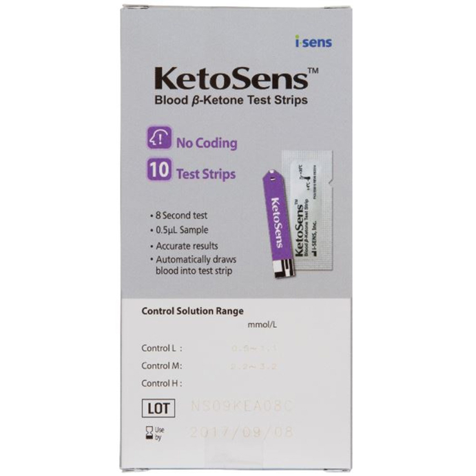 CareSens KetoSens Test Strip 10 Pack