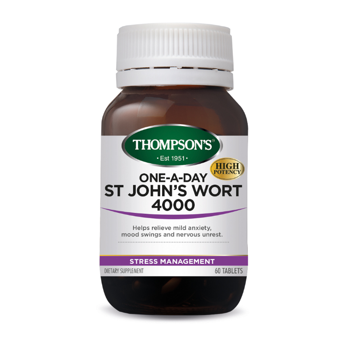 Thompson's One-A-Day St John's Wort 4000 60 Tablets