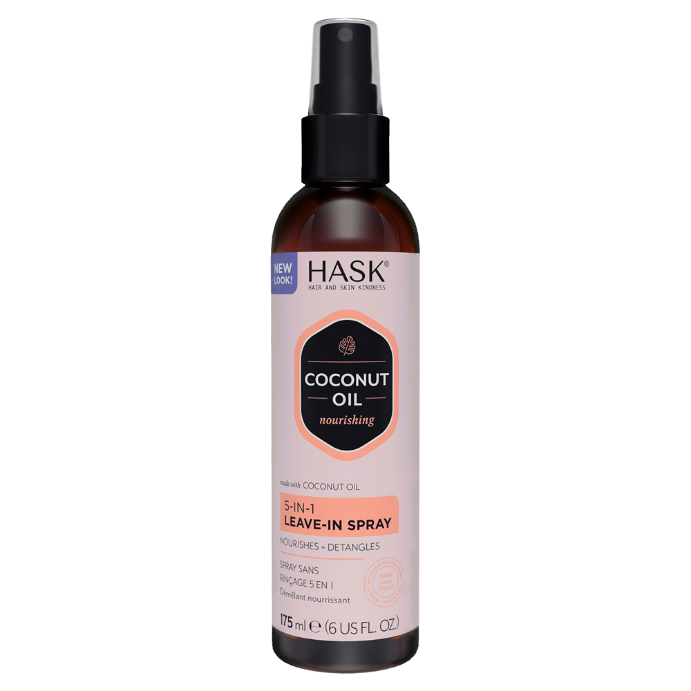 HASK Coconut Oil Nourishing 5-in-1 Leave-In Spray 175mL