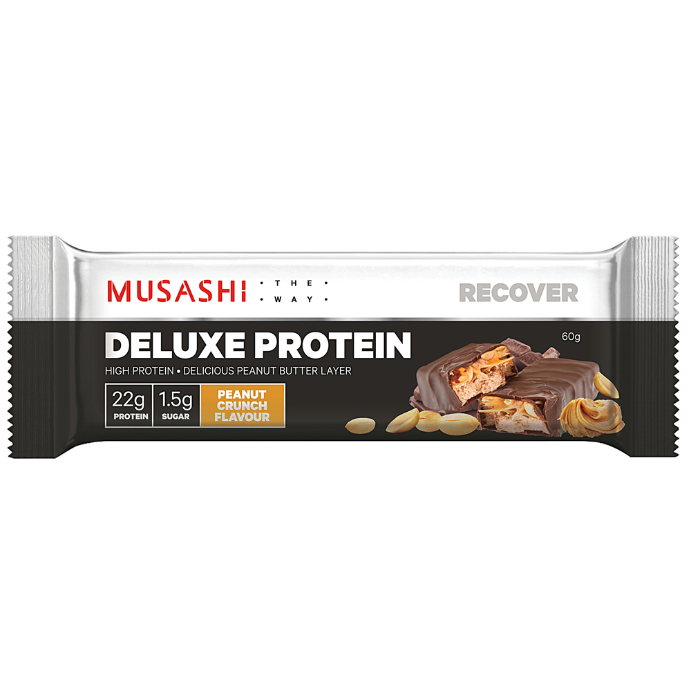Musashi Deluxe High Protein Peanut Crunch 60g