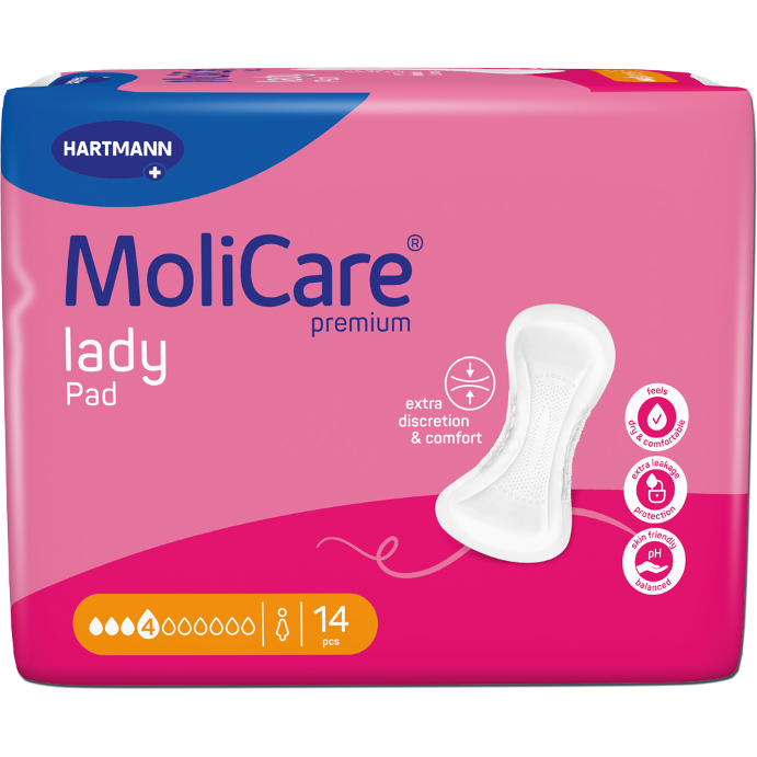 MoliCare Premium Lady Pad 4 Drops 14 Pack