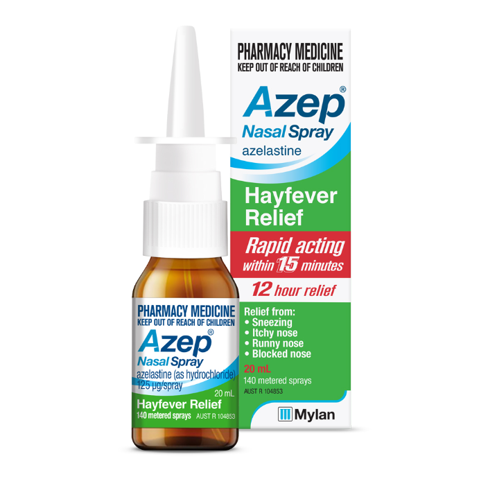 Azep Nasal Spray Hayfever Relief 20mL