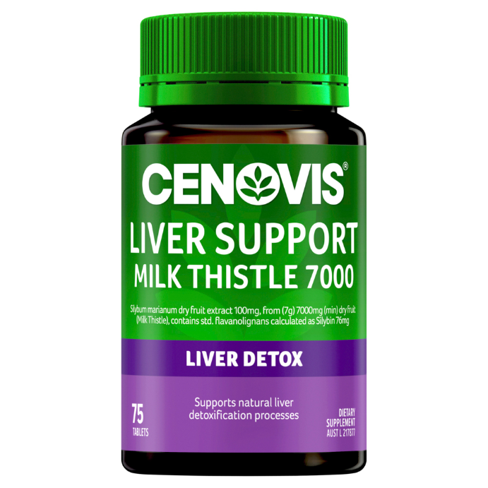 Cenovis Liver Support Milk Thistle 7000 75 Tablets