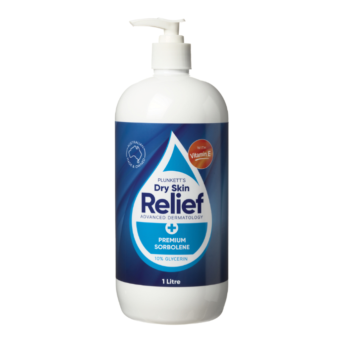 Plunketts Plunkett's Dry Skin Relief Vitamin E Premium Sorbolene 1 Litre