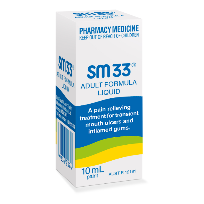 SM33 Pain Relief Liquid 10mL