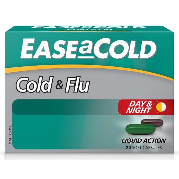 Ease A Cold Cold & Flu Day & Night 24 Capsules