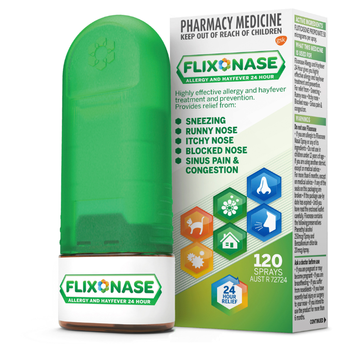 FLIXONASE Allergy & Hayfever 24 Hour 120 Sprays