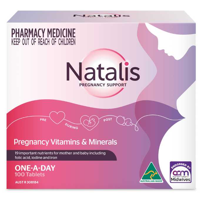 NATALIS Pregnancy Support 100 Tablets