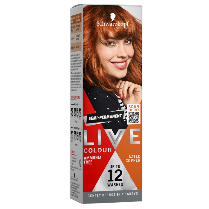 Schwarzkopf LIVE Colour Aztec Copper 75mL