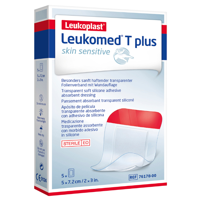 Leukomed T Plus Island Dressings 5cm x 7.2cm