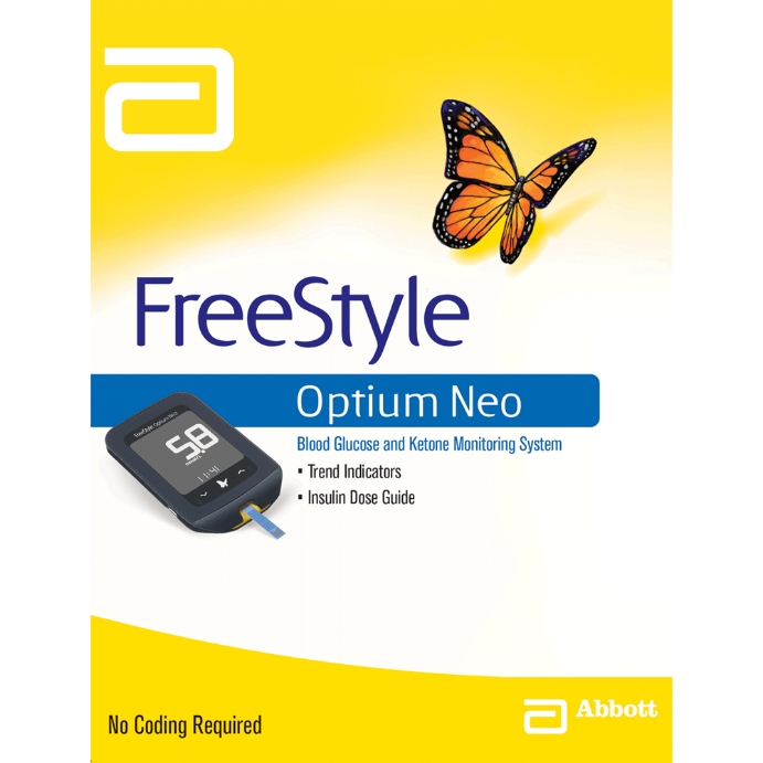 Abbott Freestyle Optium Neo Blood Glucose Ketone Meter