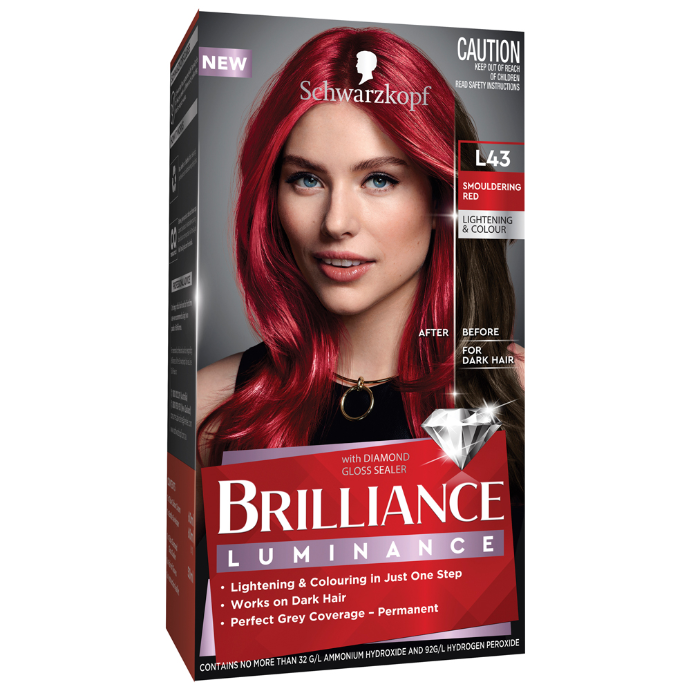 Schwarzkopf Brilliance L43 Smouldering Red 1 Kit