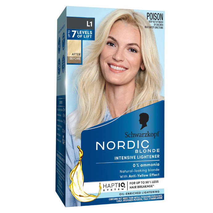 Schwarzkopf Nordic Blonde L1 Intensive Lightener 1 Kit