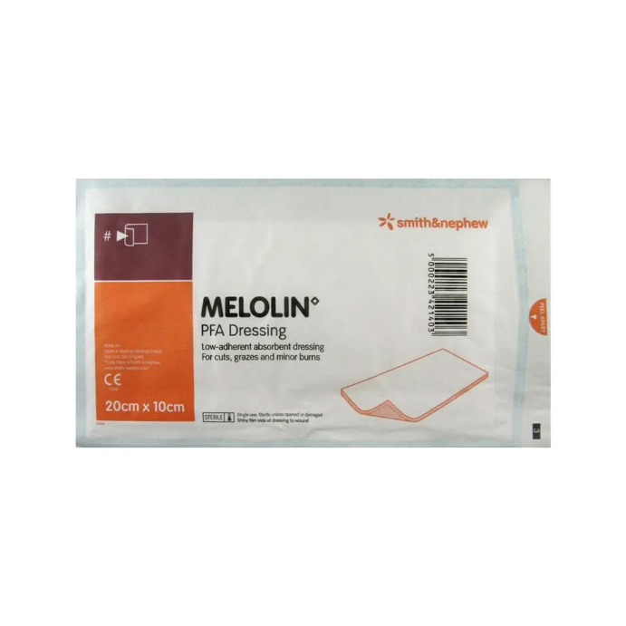 MELOLIN Low Adherent Dressing 10cm x 20cm