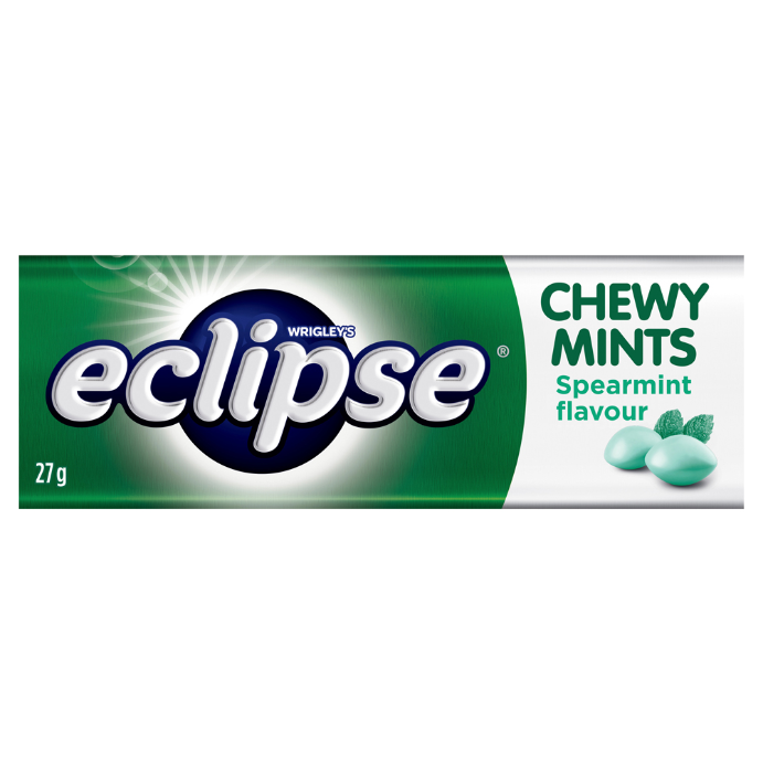 ECLIPSE Spearmint Chewy Mints 27g
