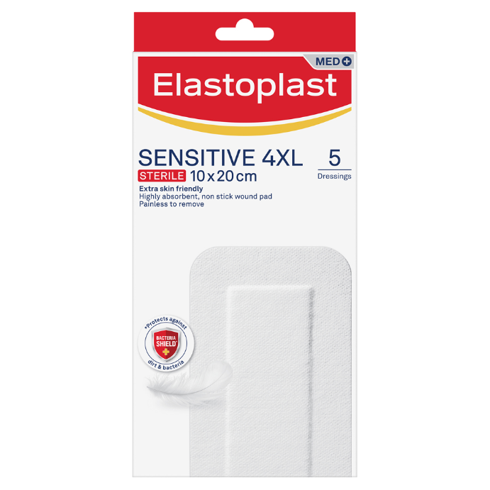 Elastoplast Sensitive 4XL 5 Dressings