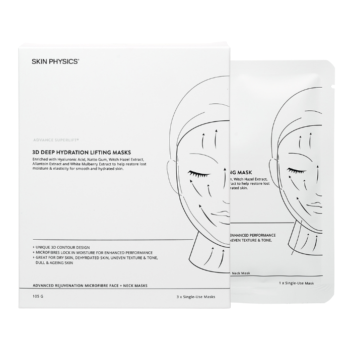 Skin Physics ADVANCE SUPERLIFT® 3D Deep Hydration Lifting Masks 3 Pack