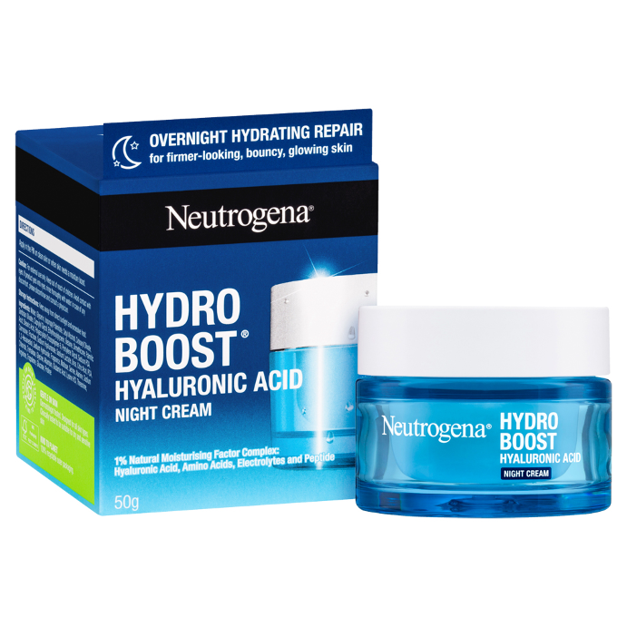 Neutrogena® Hydro Boost Hyaluronic Acid Night Face Cream 50g