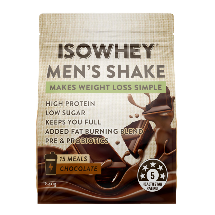 Isowhey Men's Shake Chocolate 840g