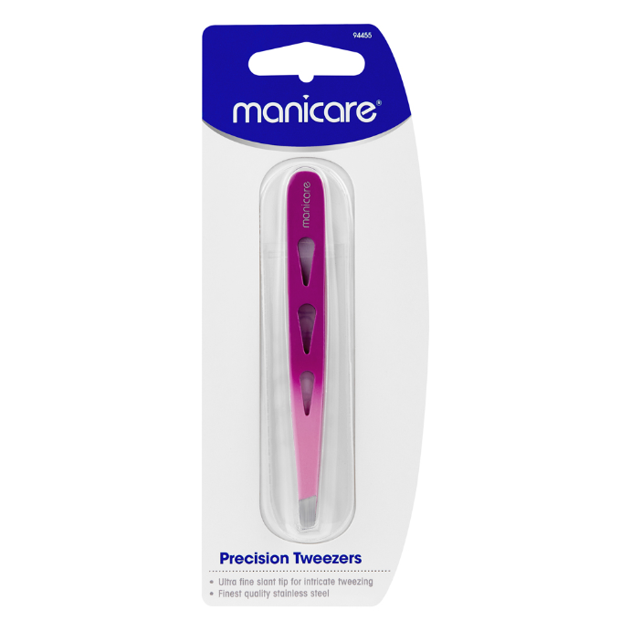 Manicare Precision Tweezers, Pink