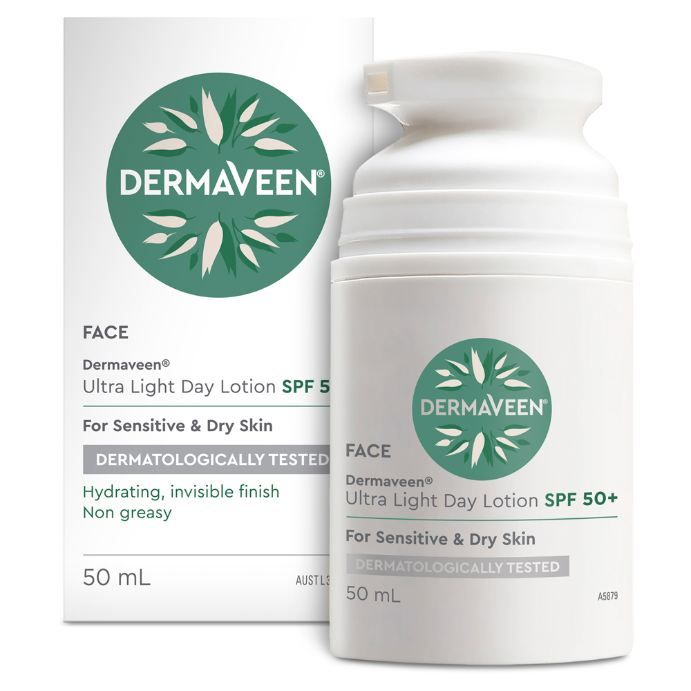DermaVeen Ultra Light Day Lotion SPF 50+ 50mL