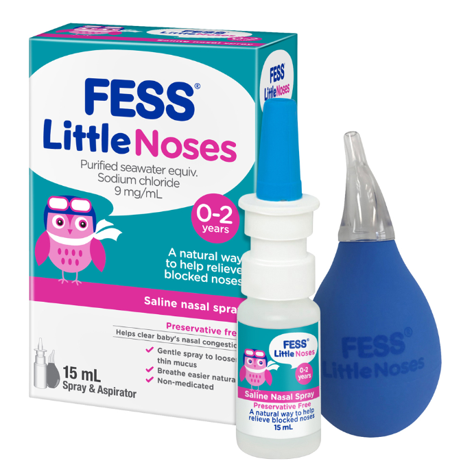 FESS Little Noses Spray + Aspirator 15mL