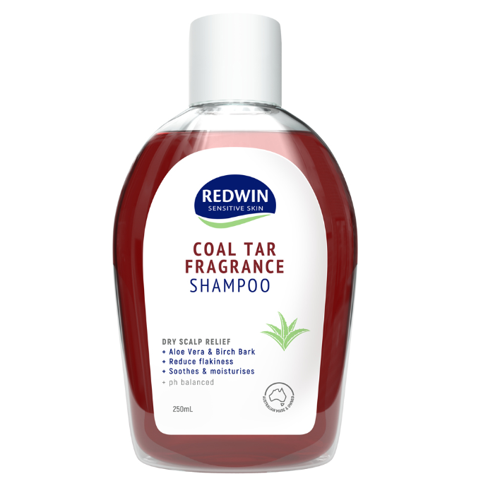 Redwin Coal Tar Fragrance Shampoo 250mL