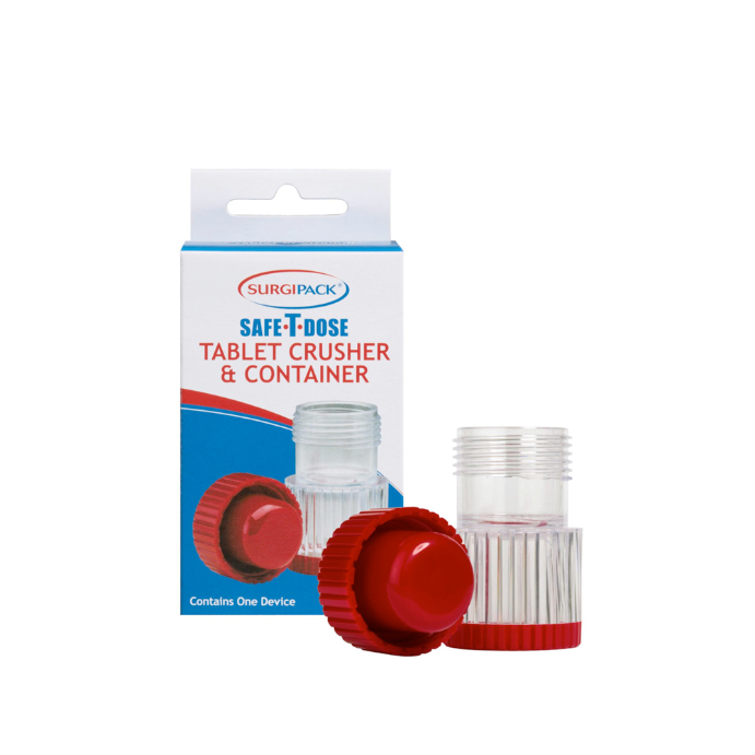SurgiPack Safe-T-Dose Tablet Crusher+Container 6081