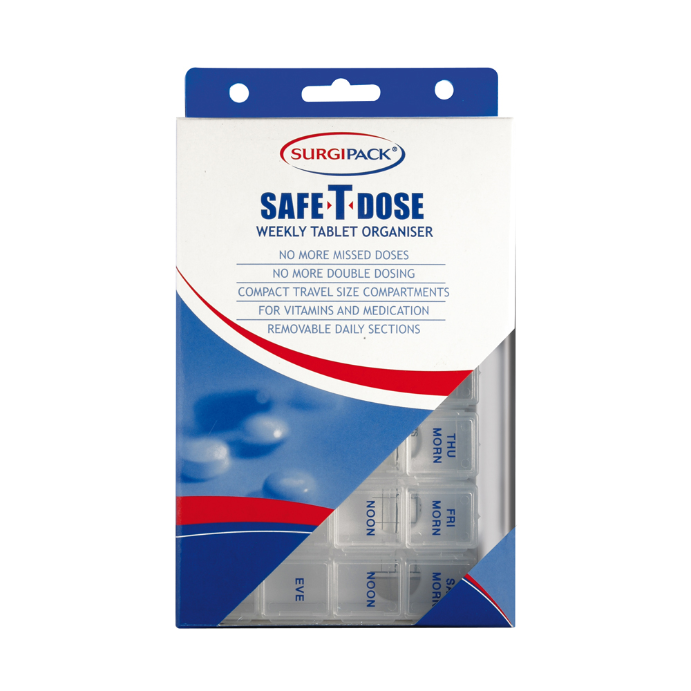 SurgiPack Safe-T-Dose Org Weekly Sml 6472