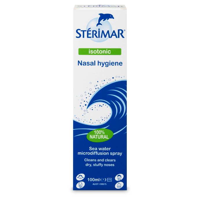 STERIMAR Isotonic Nasal Hygiene Sea Water Spray 100mL