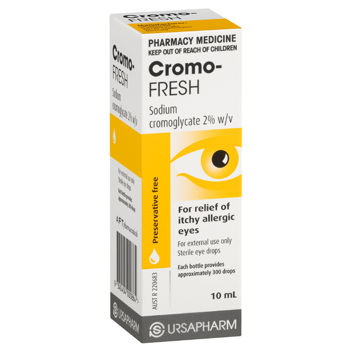 Cromo-Fresh 20mg/1mL Eye Drops 10mL