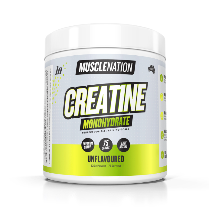 Muscle Nation Creatine Monohydrate Unflavoured 225g