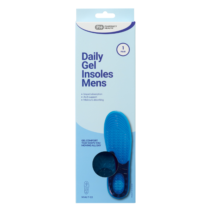 Ph Daily Gel Insoles Mens 1 Pr