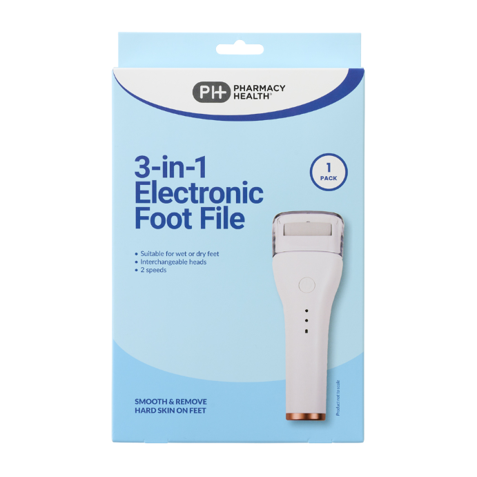 Ph 3-in-1 Electronic Foot File