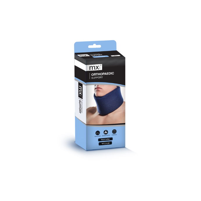 Orthopaedic Support Soft Collar Navy Medium