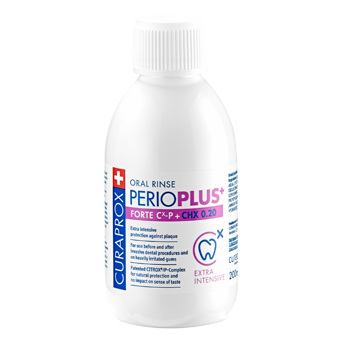 Curaprox Perio Plus Forte Mouthwash Chlorhex 0.2% 200mL