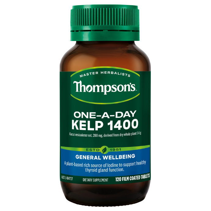 Thompson's One-A-Day Kelp 1400 120 Tablets