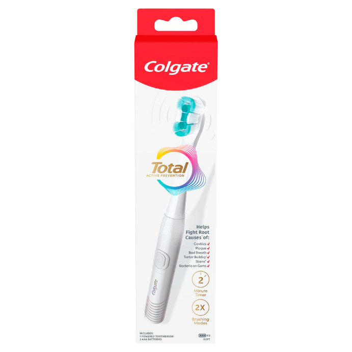 Colgate Total Active Prevention Powered Toothbrush 1 Pack