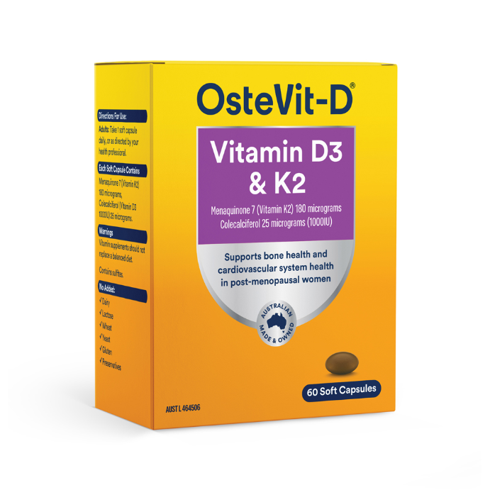 Ostevit D Vitamin D3 & K2 60 Capsules