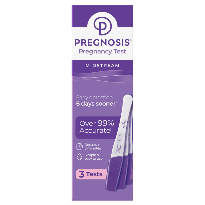 Pregnosis Midstream - 3 Pregnancy Tests