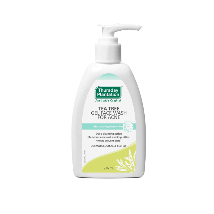Thursday Plantation Tea Tree Gel Face Wash For Acne 236mL