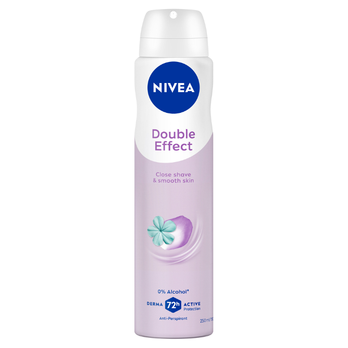 NIVEA Double Effect 72H Anti-Perspirant 250mL