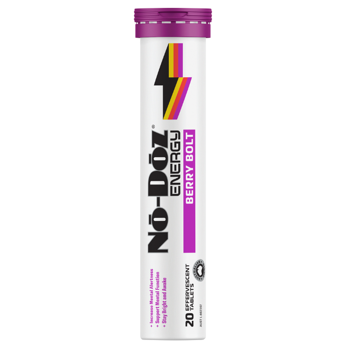 No-Doz No-Doz® Energy Berry Bolt 20 Effervescent Tablets